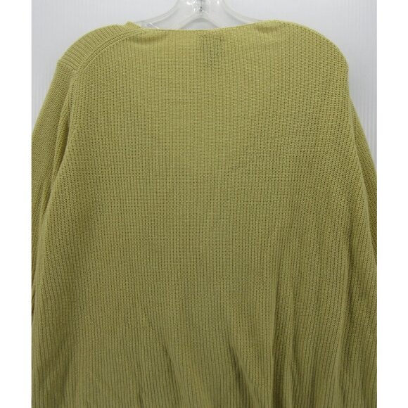 Eileen Fisher Sweater Large Silk Blend Pullover Ribbed Knit Classic - Picture 7 of 10